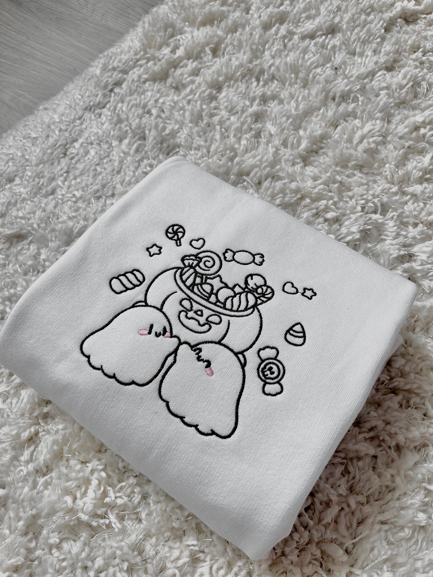Cute Kawaii Ghosts Spooky Sweatshirt