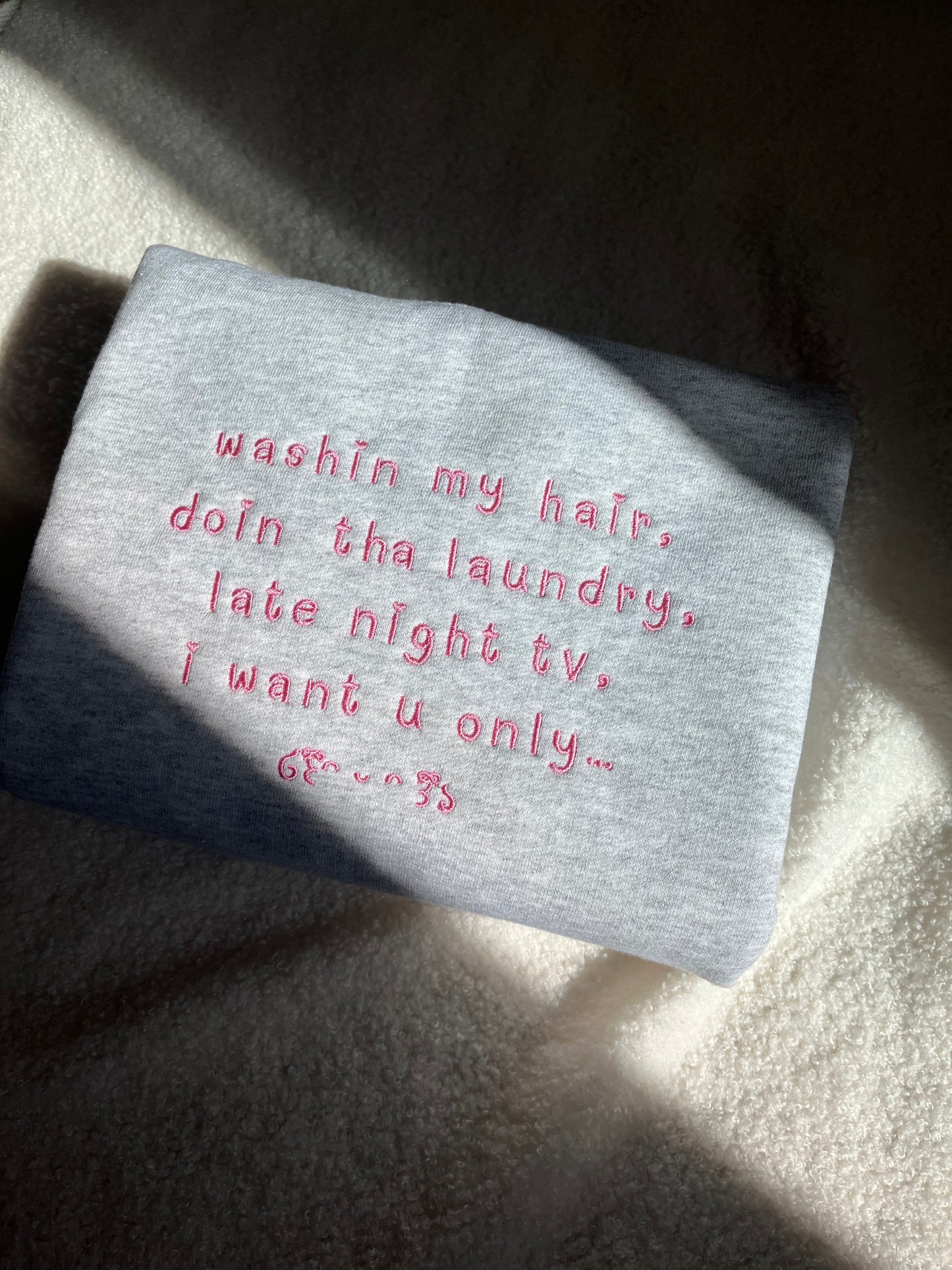 i want you sweatshirt