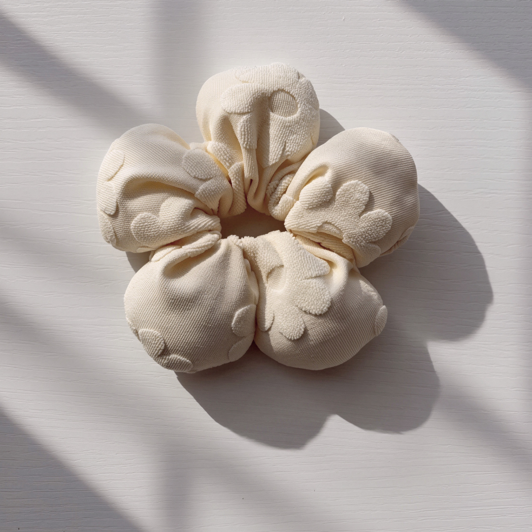 Pretty Puff Periwinkle Scrunchies