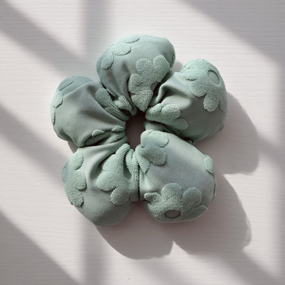 Pretty Puff Periwinkle Scrunchies