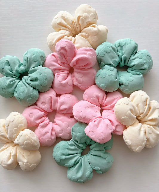 Pretty Periwinkle Hair Tie Scrunchies
