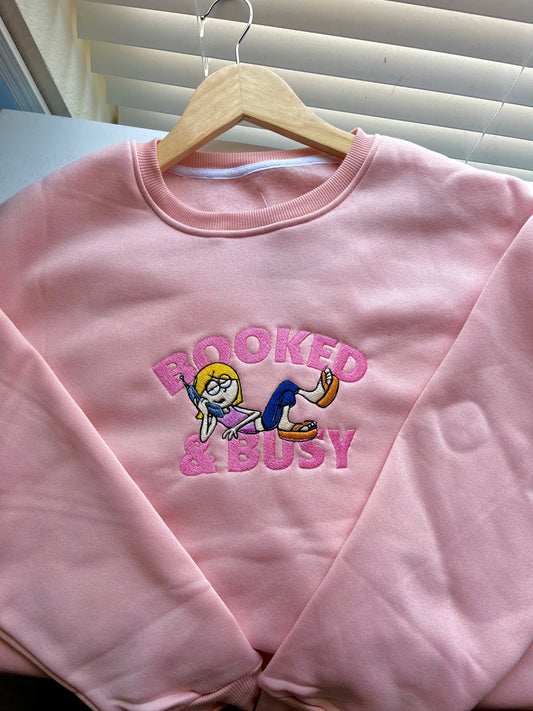 Booked & Busy sweatshirt