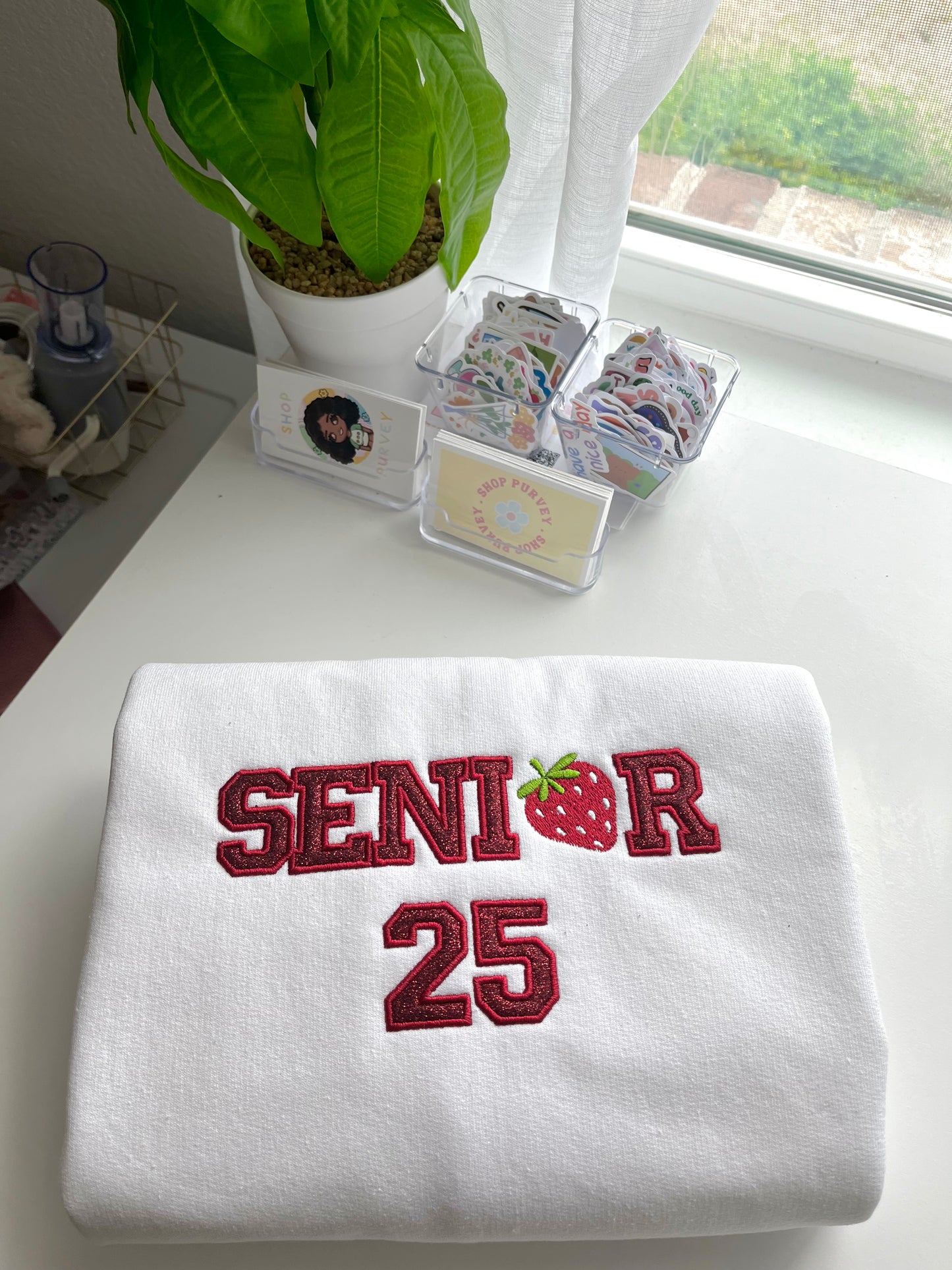 Senior Strawberry Sweatshirt