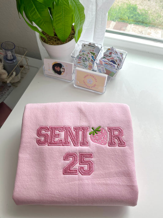 Senior Strawberry Sweatshirt