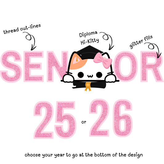 Senior Diploma Sweet Hi-Kitty